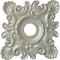 Ekena Millwork Crawley Ceiling Medallion (Canopies up to 6 3/4"), 18"W x 18"H x 3 1/4"ID x 1 1/2"P, Flash Copper CM18CRFCS - alternate 1